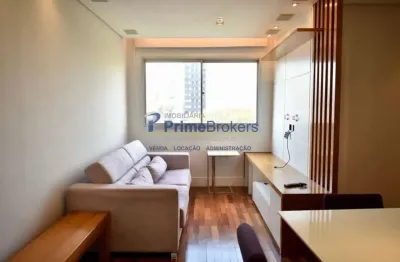 Apartamento, 54m² - 2 dormitórios, 1 vaga, totalmente mobiliado e reformado - mirandópolis