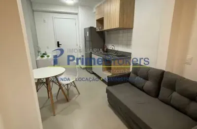 Apartamento em Vila Olímpia com 26m² - 1 quarto - Varanda - Sem Vaga - São Paulo