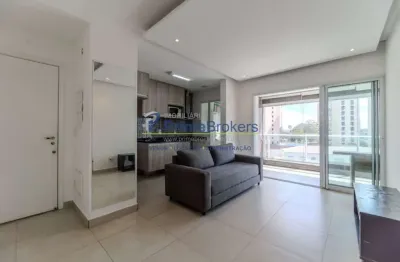 Apartamento, 49m² - 1 Dormitório, 1 Vaga, Varanda com Vista - Campo Belo