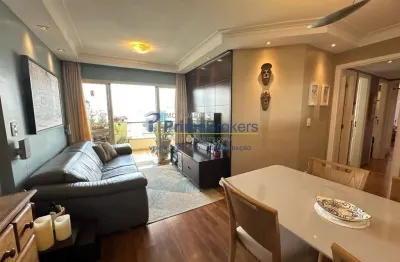 Apartamento á venda 85a.u- 3 quartos sendo 1 suite- Varanda - 1 vaga - Vila Guarani