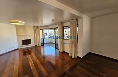 Apartamento, 170m² - 3 Dormitórios, 3 Suítes, 2 Vagas, Sacada com Vista Permanente - Moema