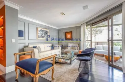 Apartamento 200m² com 4 quartos reformado e mobiliado e prontinho para morar - Moema fora de rota