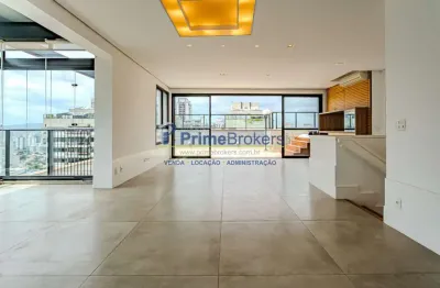 Cobertura Duplex, 283m² - 4 Dormitórios, 4 Suítes, 4 Vagas, Terraço com Spa - Perdizes