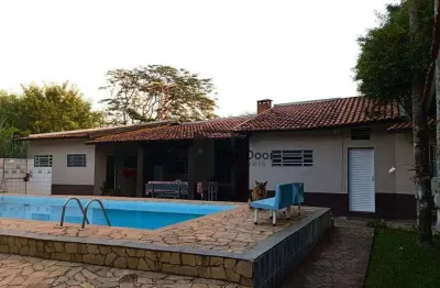 Chácara para venda em loteamento chácaras vale das garças de 250.00m² com 4 quartos, 1 suite e 10 garagens
