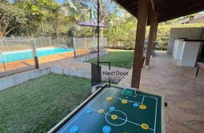 Casa de condomínio para venda em loteamento chácaras vale das garças de 400.00m² com 4 quartos, 3 suites e 10 garagens