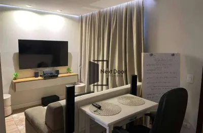 Apartamento para venda em centro de 46.00m² com 1 quarto, 1 suite e 1 garagem