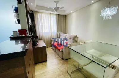 Apartamento à venda em campinas, loteamento parque são martinho, com 2 quartos, com 45 m²