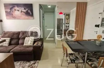 Apartamento à venda em campinas, jardim nova europa, com 2 quartos, com 52 m², topazio ville
