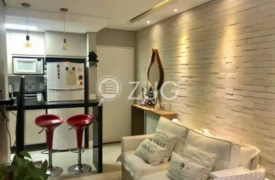Apartamento garden à venda em valinhos, ortizes, com 2 quartos, com 58 m²
