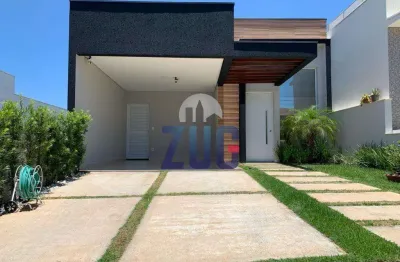 Casa à venda em salto, loteamento terras de são pedro e são paulo, com 3 quartos, com 170 m²