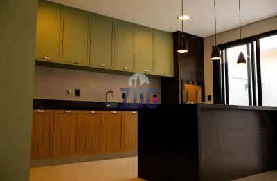 Casa à venda em paulínia, vila monte alegre, com 3 suítes, com 140 m², terras da estância