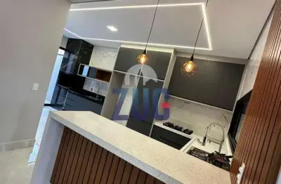 Casa à venda em indaiatuba, vila rubens, com 3 suítes, com 136.78 m², park gran reserve