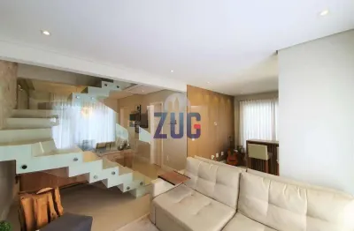 Sobrado à venda em valinhos, chácaras alpina, com 3 suítes, com 144 m²