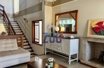 Sobrado à venda em valinhos, vila d'agostinho, com 3 quartos, com 251.23 m²