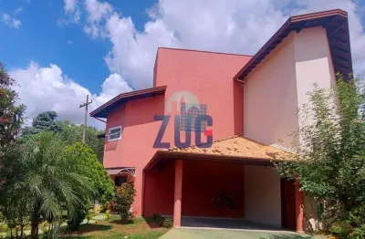 Sobrado à venda em valinhos, santa cruz, com 3 suítes, com 313 m²