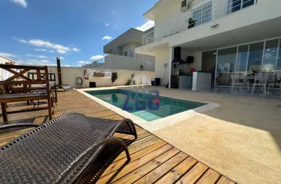 Sobrado à venda em valinhos, santa cruz, com 3 suítes, com 230 m², condomínio le village