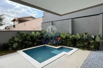 Sobrado à venda em campinas, loteamento caminhos de são conrado (sousas), com 3 suítes, com 215 m²