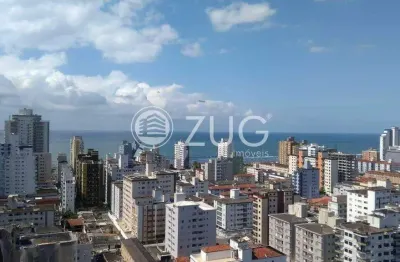 Cobertura à venda em praia grande, canto do forte, com 3 suítes, com 282 m², águia de haia