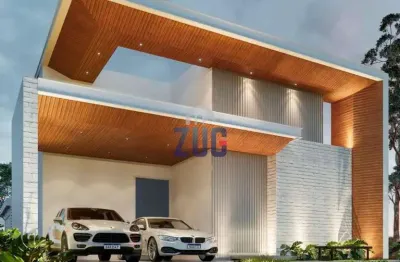 Sobrado à venda em paulínia, parque brasil 500, com 4 suítes, com 211.78 m², residencial santorini