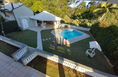 Sobrado à venda em vinhedo, marambaia, com 5 suítes, com 680 m², condomínio estância marambaia