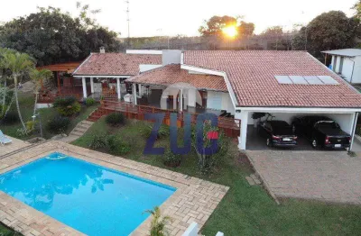 Chácara à venda em indaiatuba, lagos de shanadu, com 3 suítes, com 5200 m²