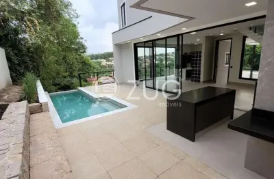 Sobrado à venda em campinas, jardim botânico (sousas), com 4 suítes, com 288 m², jardim botânico