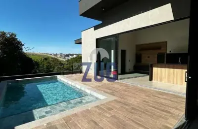 Sobrado à venda em campinas, swiss park, com 3 suítes, com 420 m², swiss park - baden