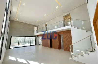 Sobrado à venda em campinas, alphaville dom pedro 2, com 4 suítes, com 387 m²