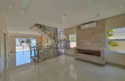 Sobrado à venda em valinhos, jardim pinheiros, com 3 suítes, com 331 m²