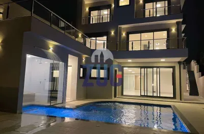 Sobrado à venda em campinas, swiss park, com 4 suítes, com 540 m²