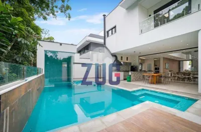 Sobrado à venda em bertioga, riviera, com 5 suítes, com 337 m²