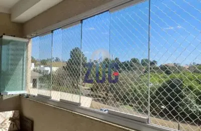 Apartamento à venda em valinhos, ortizes, com 3 quartos, com 80 m², condomínio piazza di san marco