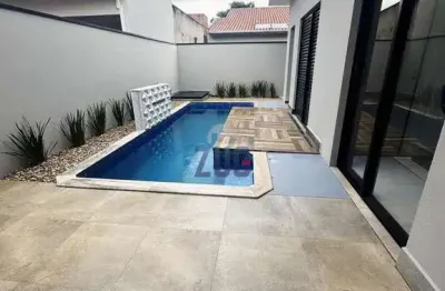 Casa à venda em paulínia, cascata, com 3 suítes, com 190.96 m², campos do conde ii