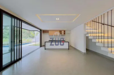 Casa à venda em valinhos, chácaras silvania, com 3 suítes, com 310 m², condomínio tabapuã