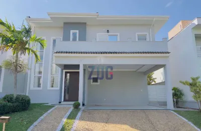 Sobrado para alugar em campinas, swiss park, com 4 suítes, com 243 m², swiss park - baden