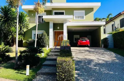 Sobrado à venda e para alugar em campinas, loteamento parque das sapucaias, com 4 suítes, com 288 m²