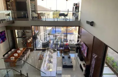 Sobrado à venda em Campinas, Loteamento Mont Blanc Residence, com 4 suítes, com 490 m²