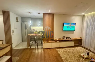 Apartamento à venda em Paulínia, Balneário Tropical, com 3 quartos, com 80 m²