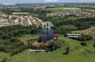 Terreno à venda em Campinas, Alphaville Dom Pedro, com 418.5 m², Alphaville Dom Pedro Zero