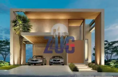 Casa à venda em Paulínia, Parque Brasil 500, com 4 suítes, com 208.53 m², Residencial Santorini