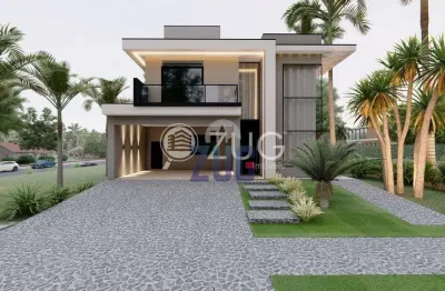 Sobrado à venda em Paulínia, Jardim América, com 3 suítes, com 285 m², Residencial Villa Bella Siena