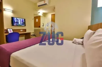 Flat à venda em Campinas, Centro, com 1 suíte, com 16 m², Hotel Go Inn