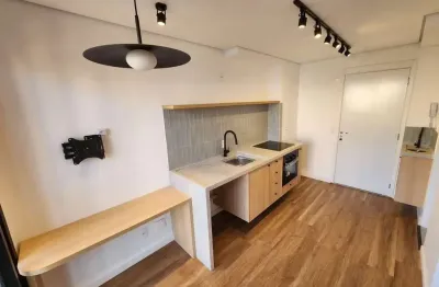 Apartamento para venda na vila olimpia, com 27 metros semimobiliado - 1 dormitório e vista livre.