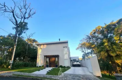 Casa em condomínio fechado com 4 quartos à venda na rua ângelo pianaro, 1631, butiatuvinha, curitiba, 345 m2 por r$ 3.600.000