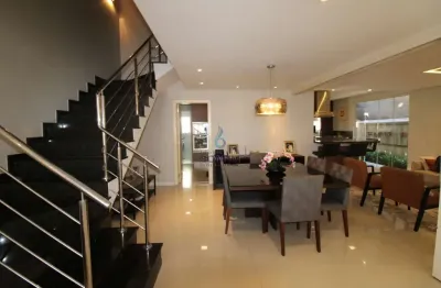 Casa em condomínio fechado com 5 quartos à venda na rua dionira moletta klemtz, santa quitéria, curitiba, 330 m2 por r$ 2.570.000