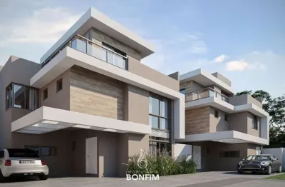 Casa em condomínio fechado com 3 quartos à venda na rua madre clélia merloni, 415, santa felicidade, curitiba, 182 m2 por r$ 1.470.000