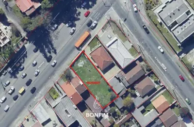 Terreno comercial à venda na avenida paraná, 5014, santa cândida, curitiba por r$ 850.000
