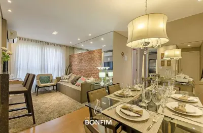 Apartamento com 3 quartos à venda na rua tobias de macedo júnior, santo inácio, curitiba, 71 m2 por r$ 849.800