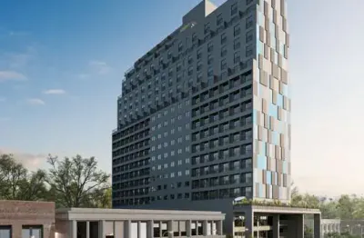 Cobertura com 1 quarto à venda na avenida república argentina, 2195, portão, curitiba, 23 m2 por r$ 398.600