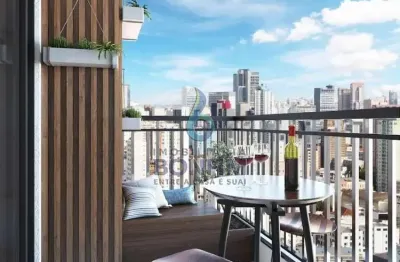 Apartamento com 2 quartos à venda na rua tibagi, centro, curitiba, 33 m2 por r$ 347.341